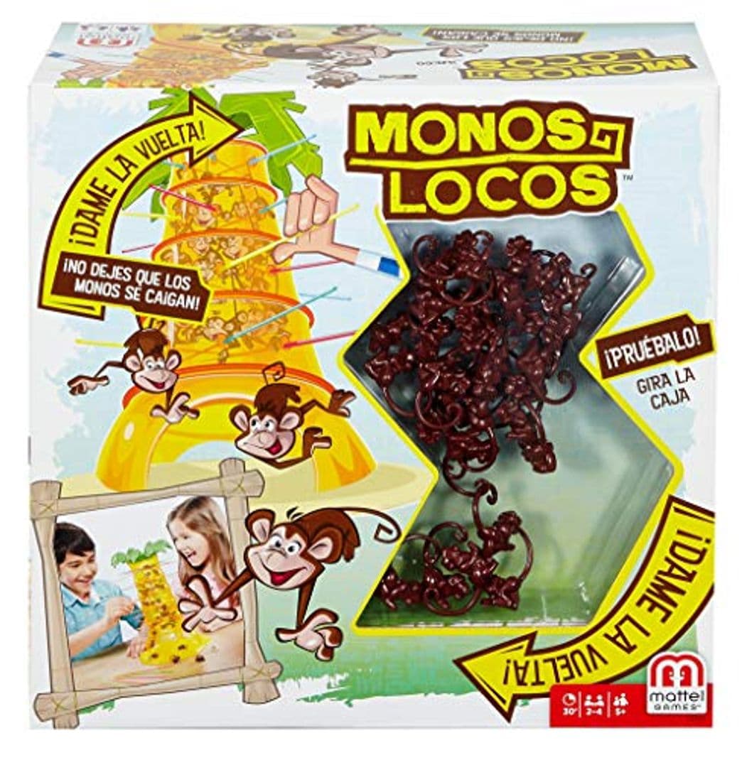 Producto Mattel Games Monos locos, juego de mesa infantil