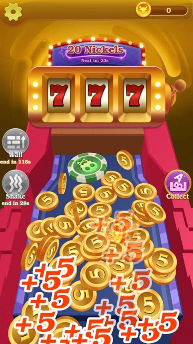 App Lucky Coin Dozer