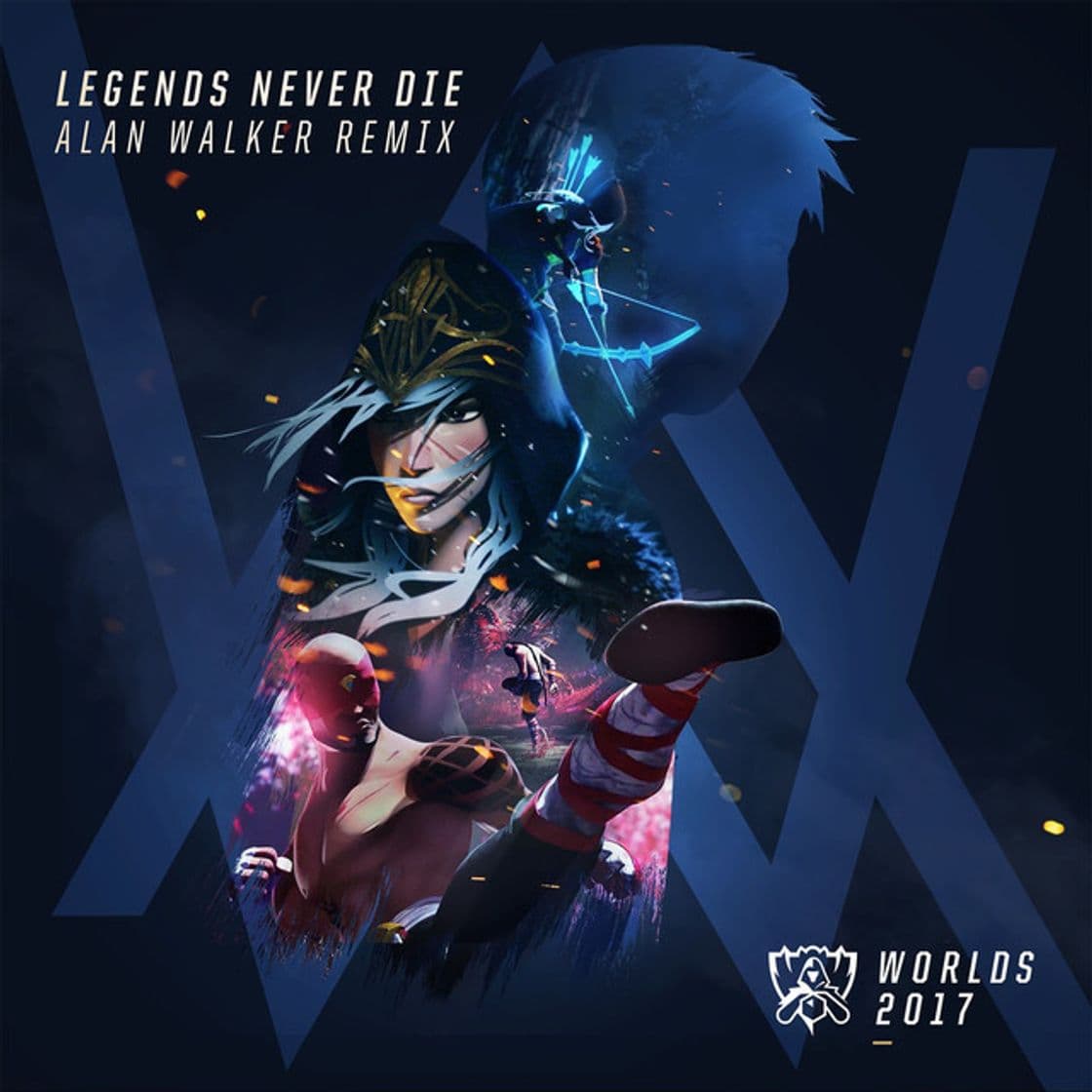 Canción Legends Never Die (Alan Walker Remix)