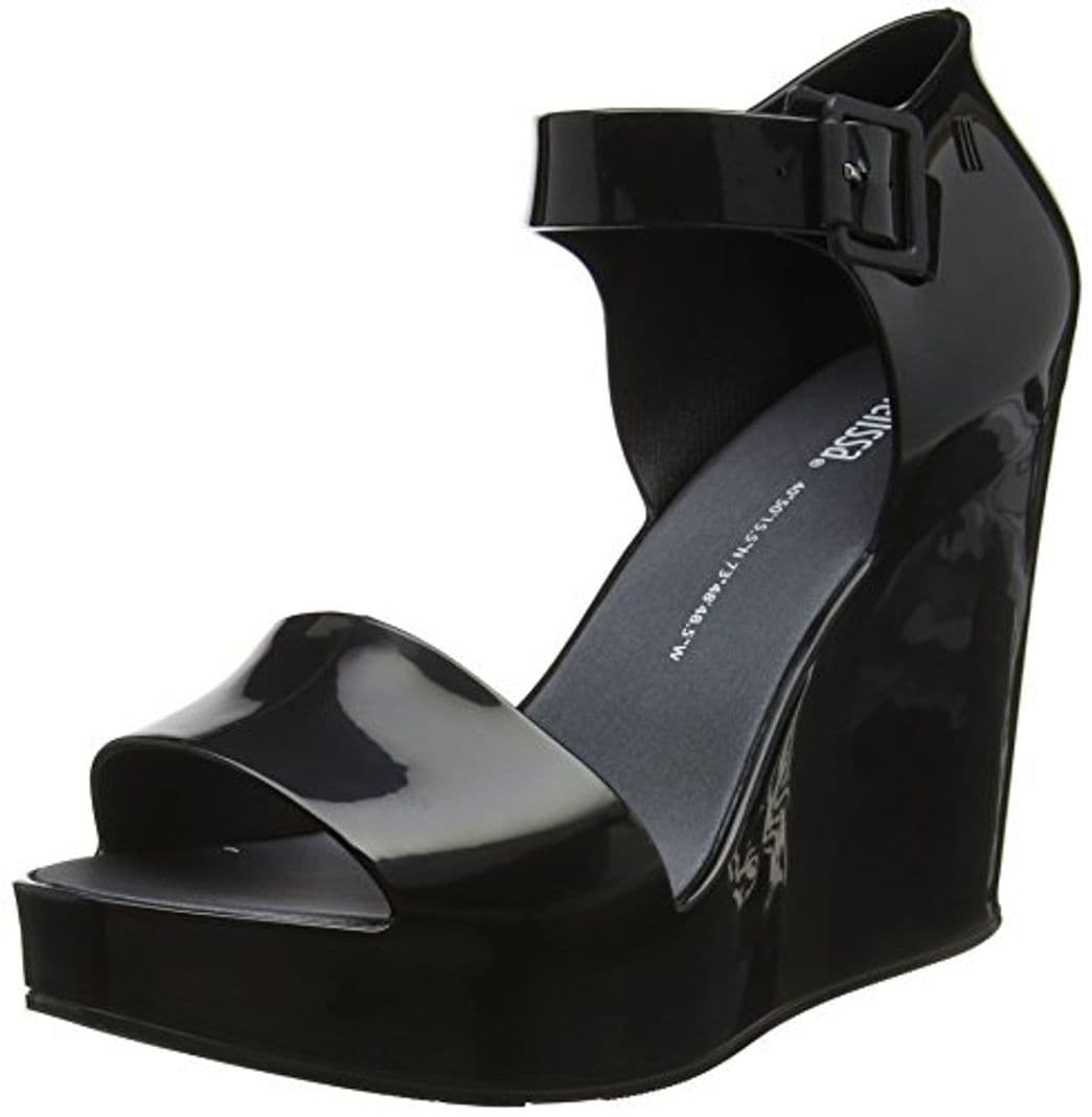 Producto Melissa Mar Wedge, Zapatos con Plataforma para Mujer, Negro, 41