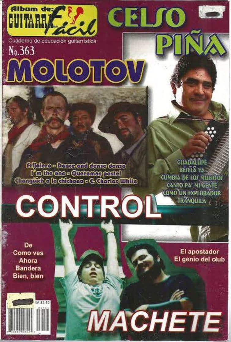 Canción Control Machete , Molotov y más 