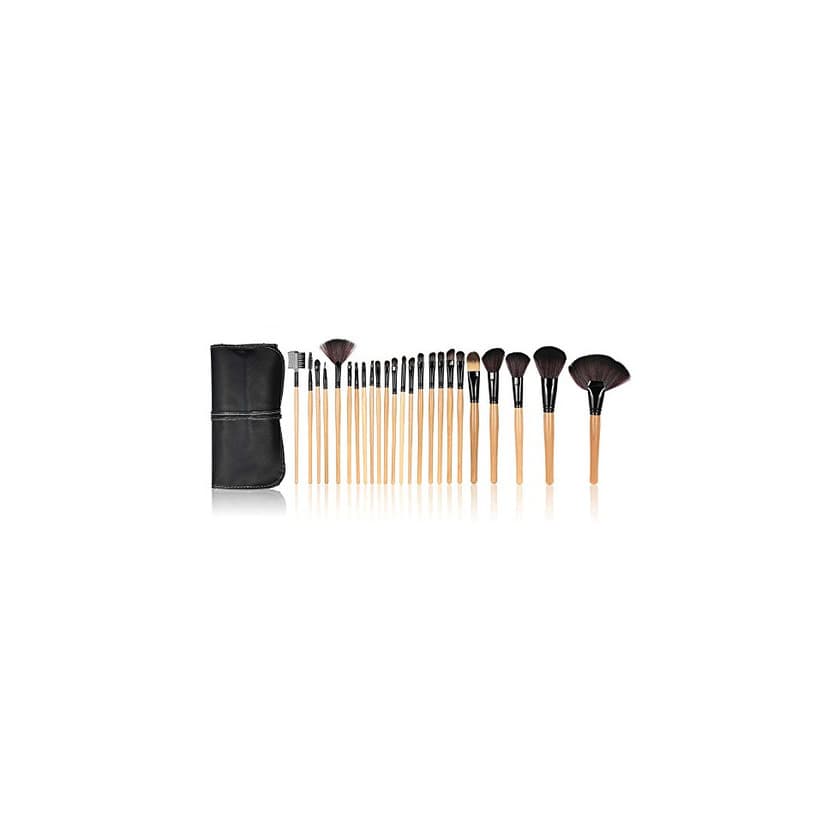 Beauty Anself - Set de brochas profesionales para maquillaje kit 24 piezas