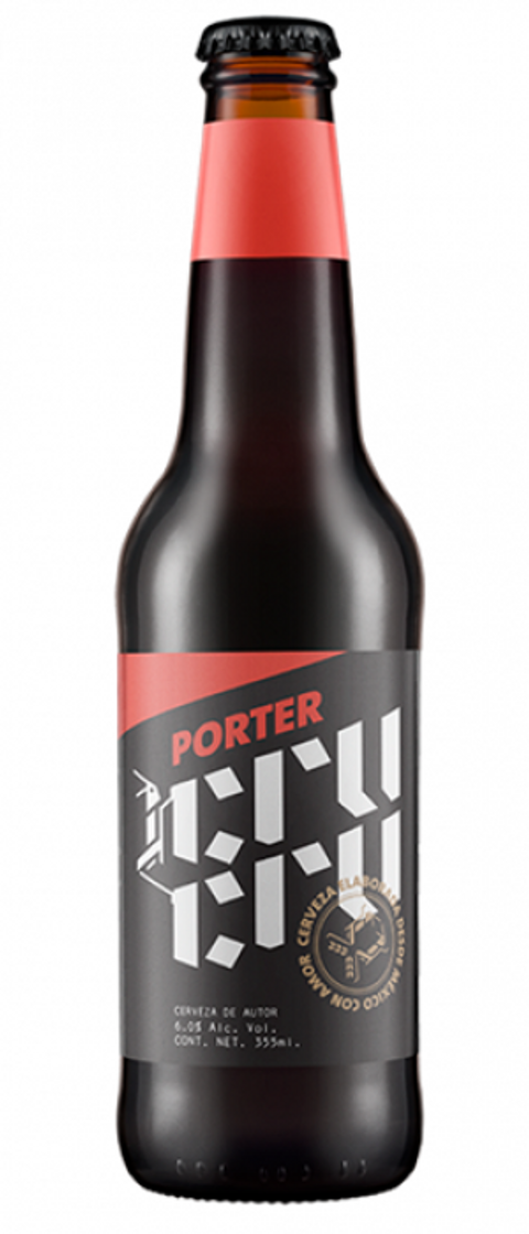 Moda Cerveza Cru Cru Porter 