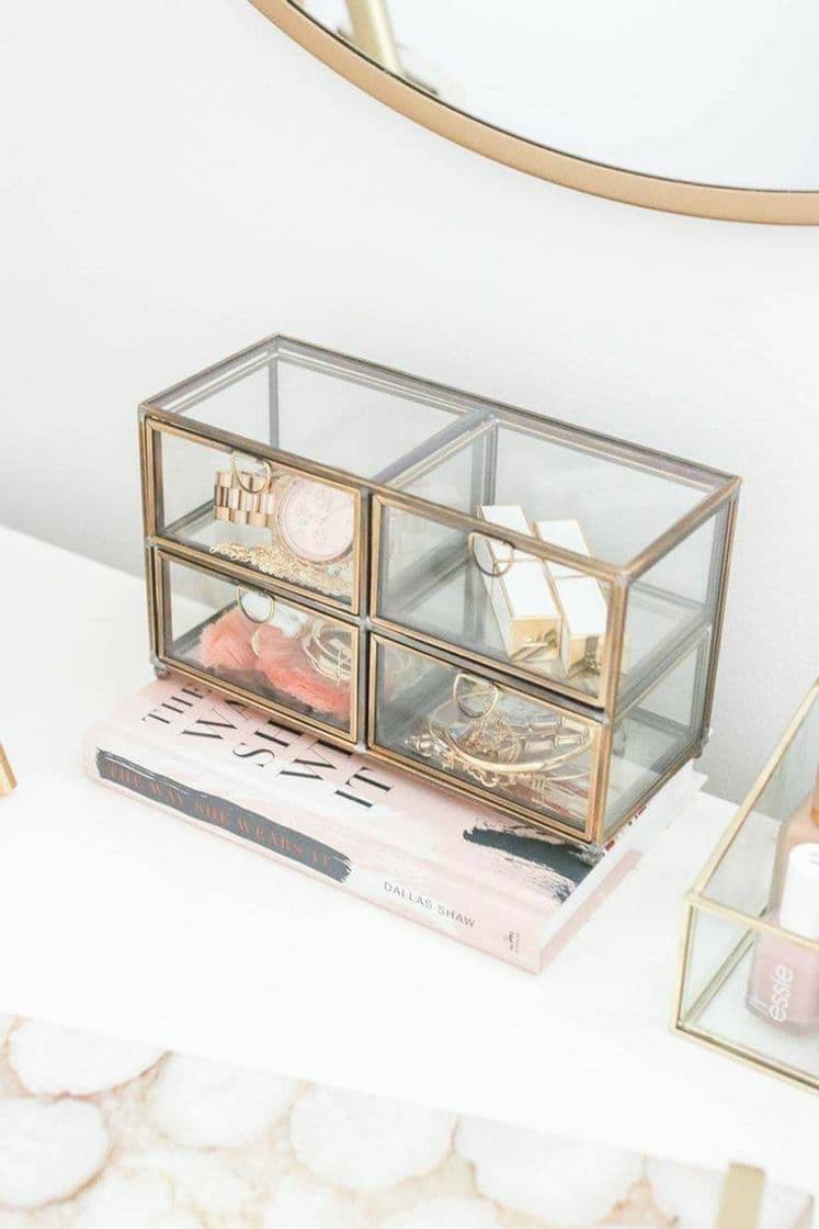 Fashion Brass Drawer Display Box