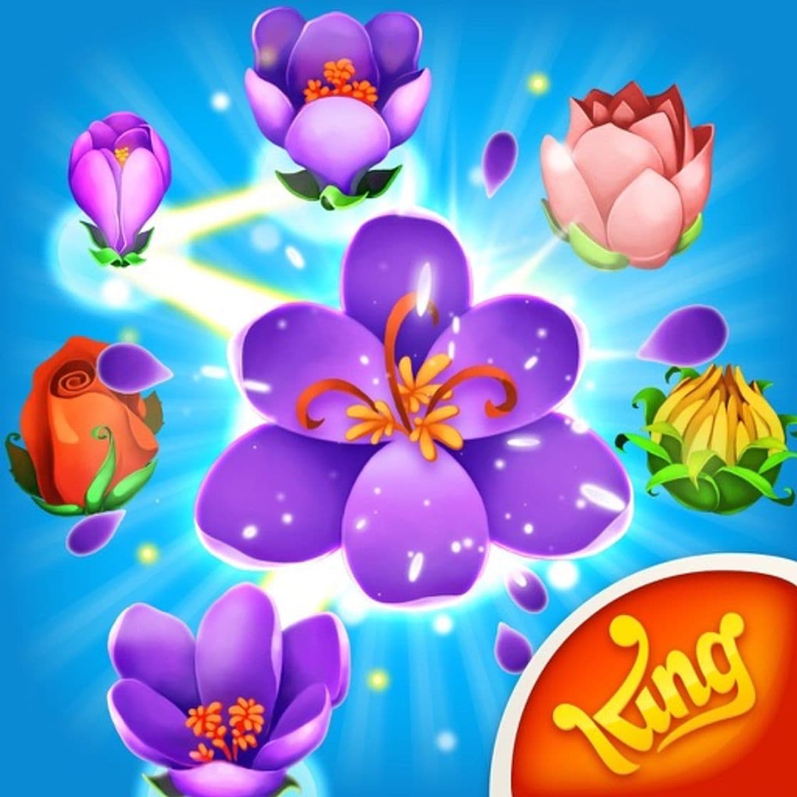 App Blossom Blast Saga