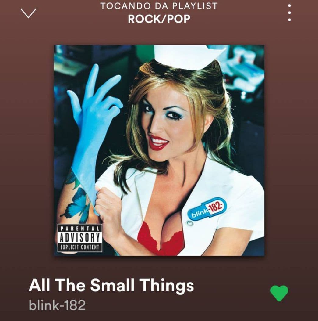 Canción Blink 182