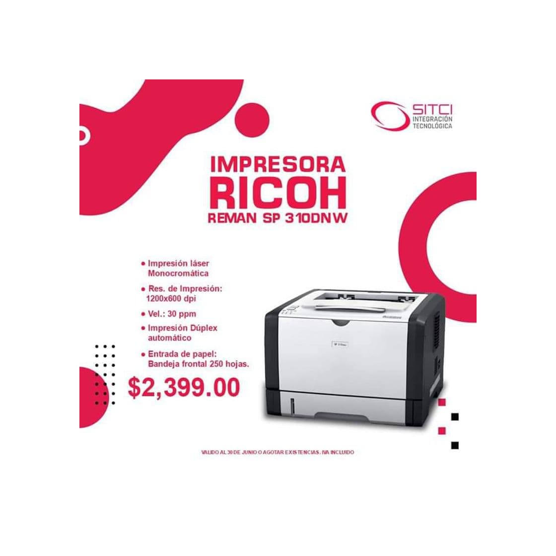 Product Impresora Ricoh Reman