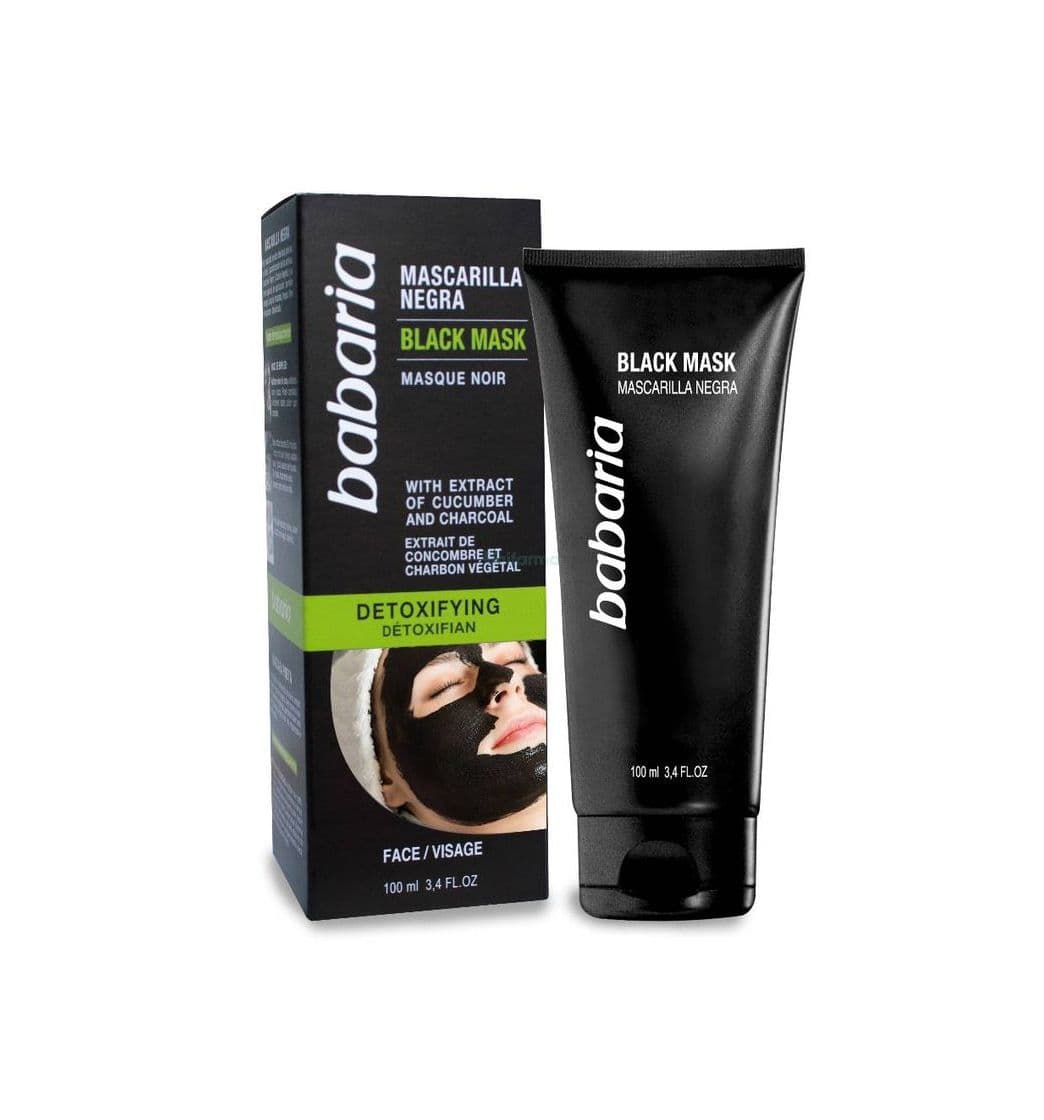 Product Máscara facial preta