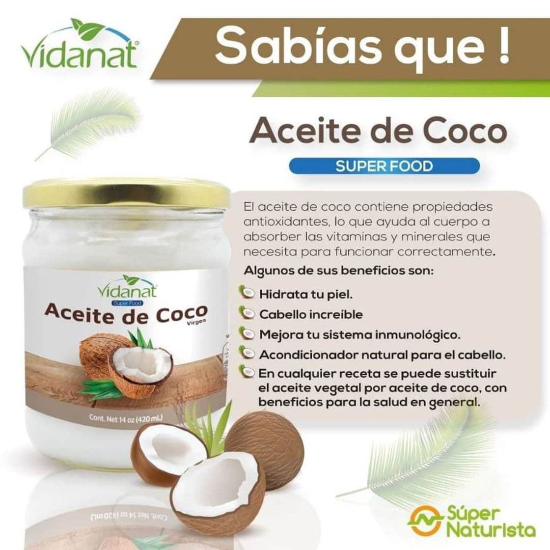 Moda Aceite de Coco