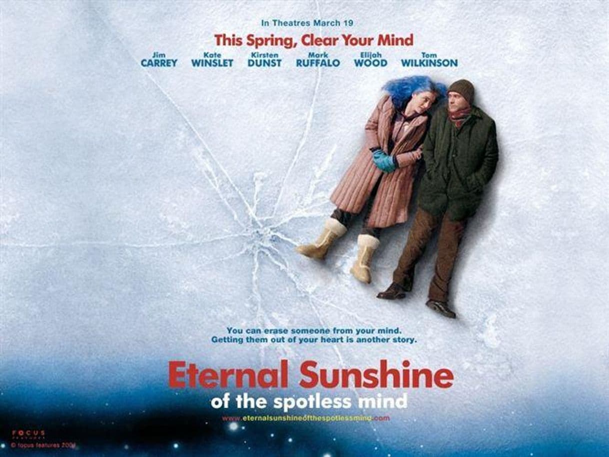 Película Eternal Sunshine of the Spotless Mind