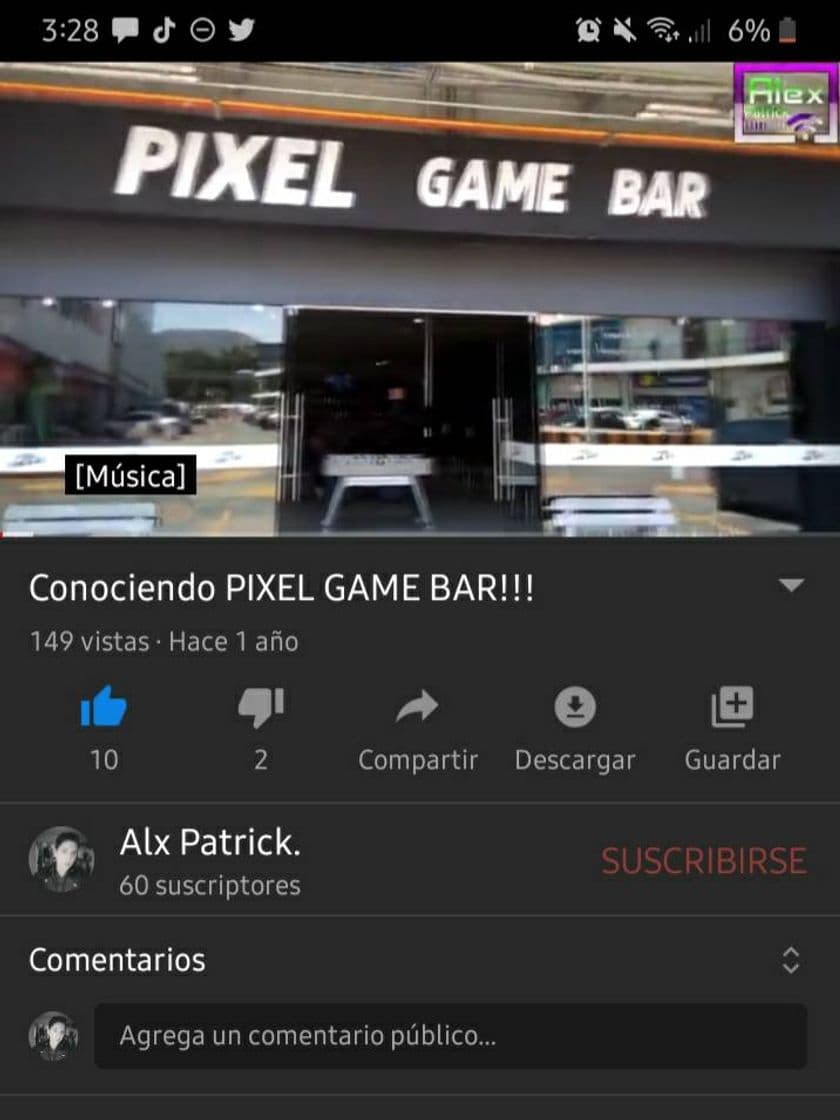 Restaurants PIXEL game bar