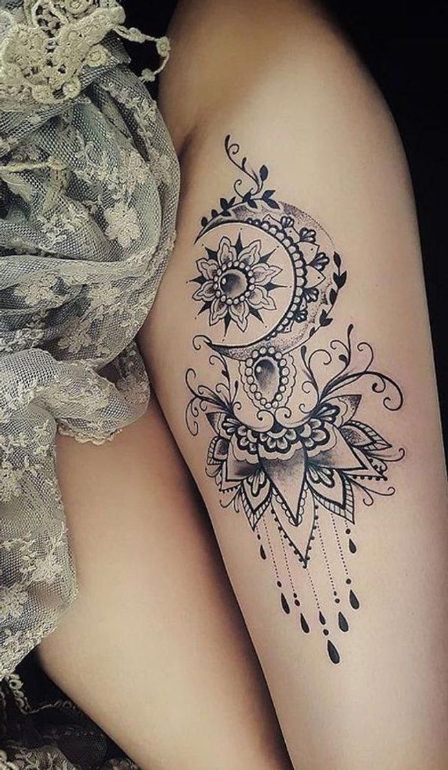 Moda Tatuajes para mujeres delicados ,mandalas finos y elegantes 