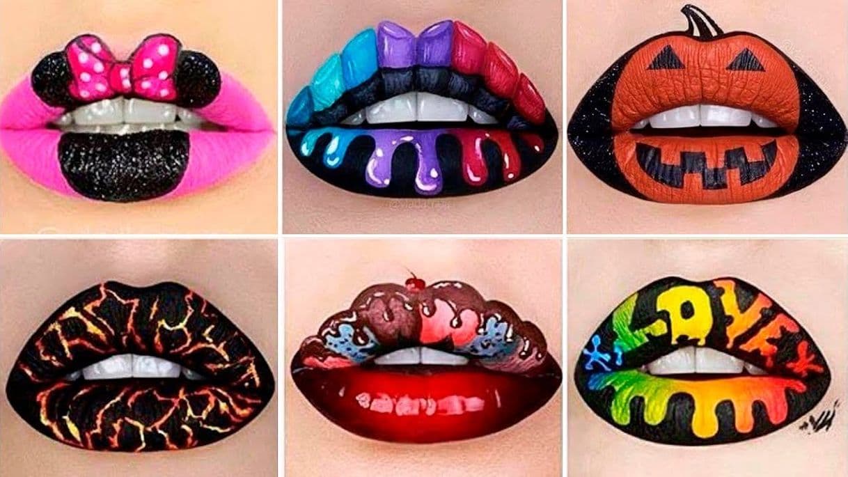 Moda MAQUILLAJE DE LABIOS PARA HALLOWEEN 2018 