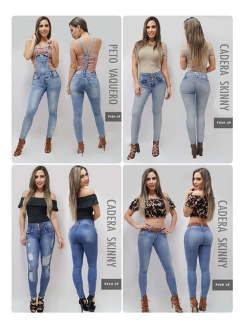 Moda Lote de 3 Fergino Jns Mezclilla Fit Colombiano