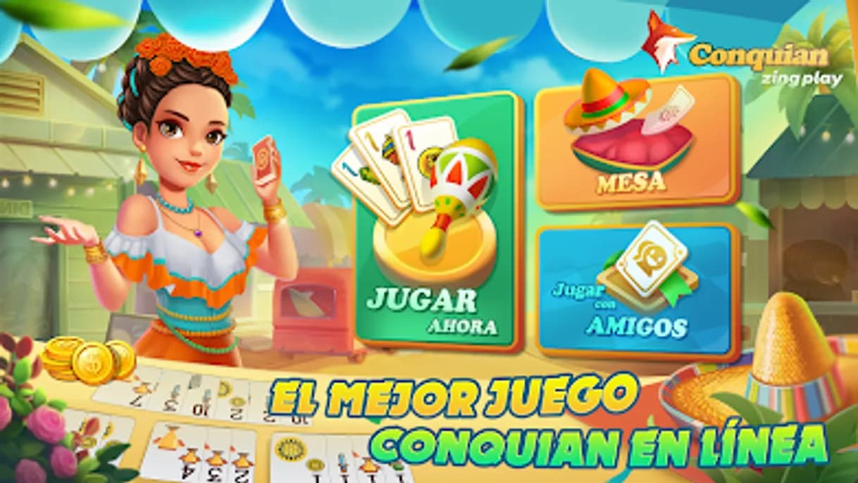 Videojuegos Conquian zingplay