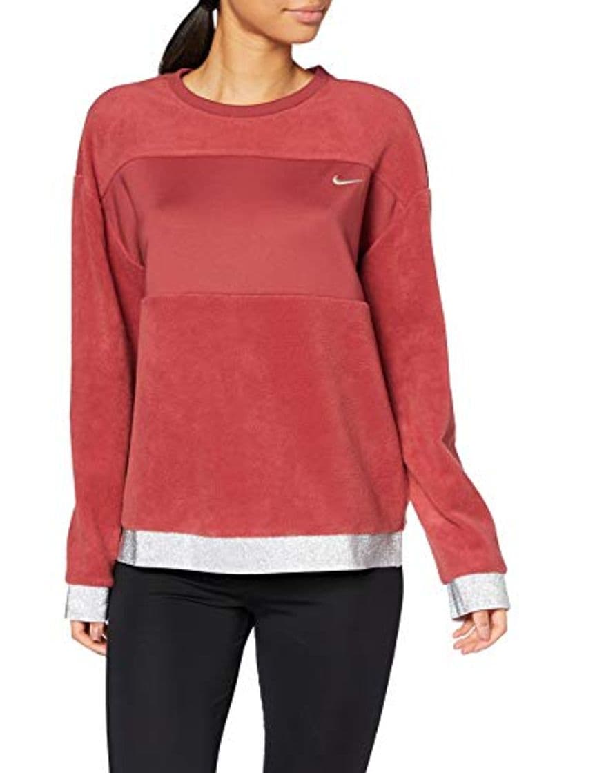 Moda NIKE Icon Clasische Them Fleece Crew - Sudadera para Mujer, Mujer, Sudadera,