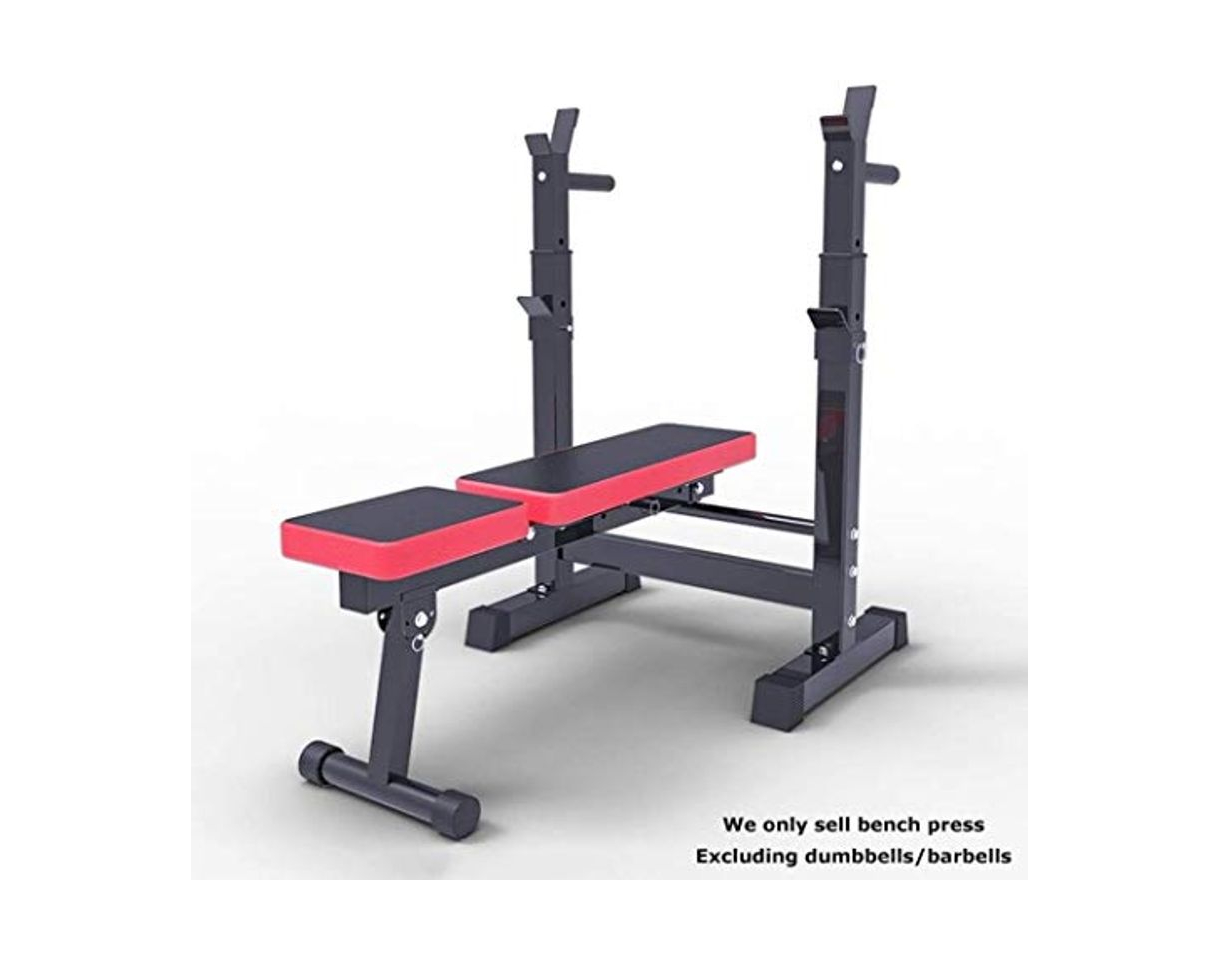 Producto Hogar plegable pesas cama press de banca en rack rack multifuncional Barbell