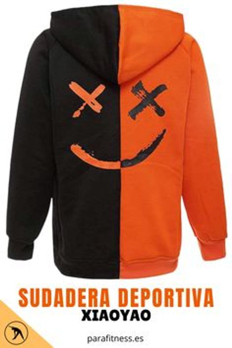 Product XIAOYAO Hombre Sudadera con Capucha Deportiva Manga Larga Hoodie Casual Camisa de