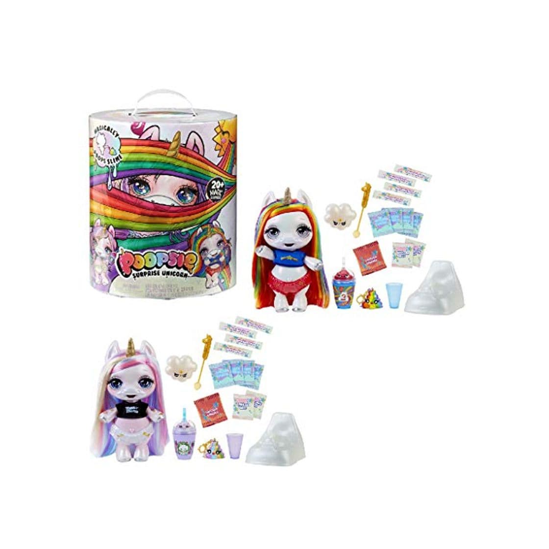 Producto Poopsie Slime Surprise - Unicornio Mágico Crea Caquitas de Slime, Blanco o