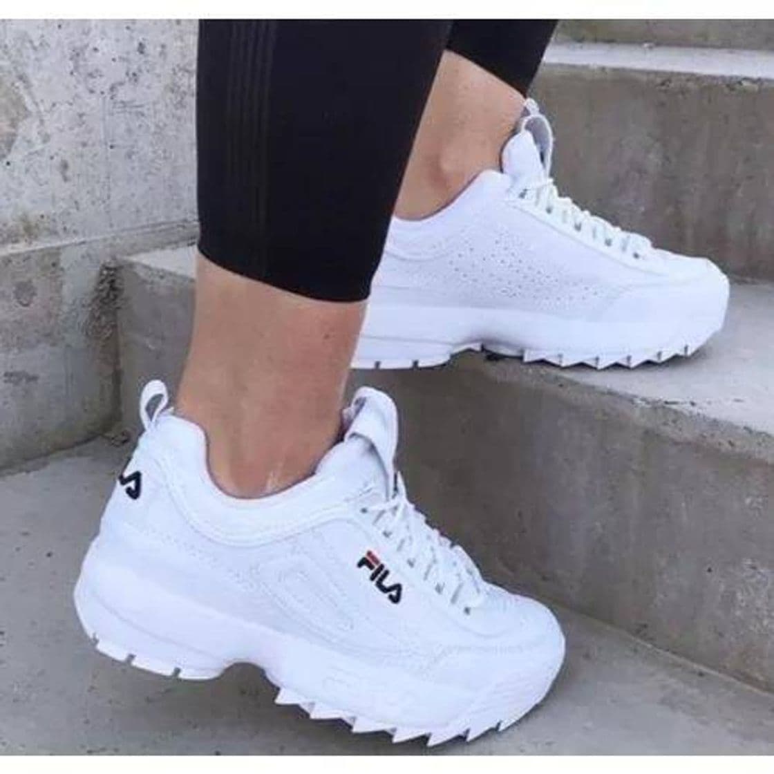 Fashion Tenis Fila branco