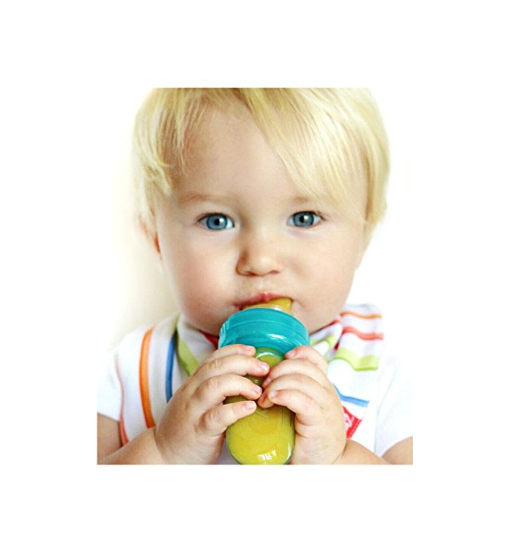 Producto Nuby ID5577 - Mini alimentador de silicona, 6 meses