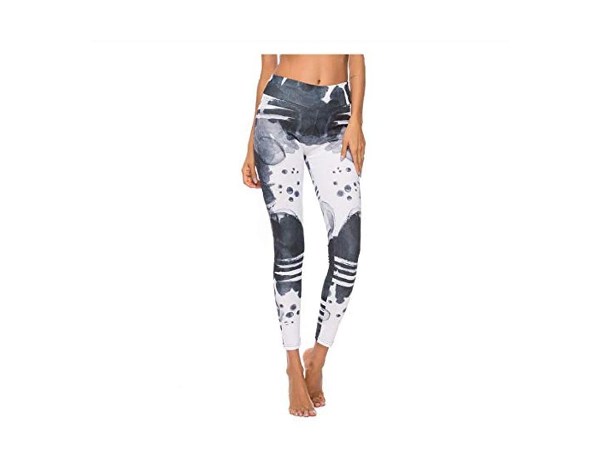 Moda WUXEGHK Pantalones De Yoga Con Estampado Digital Nuevo Para Mujer Pantalones Negros