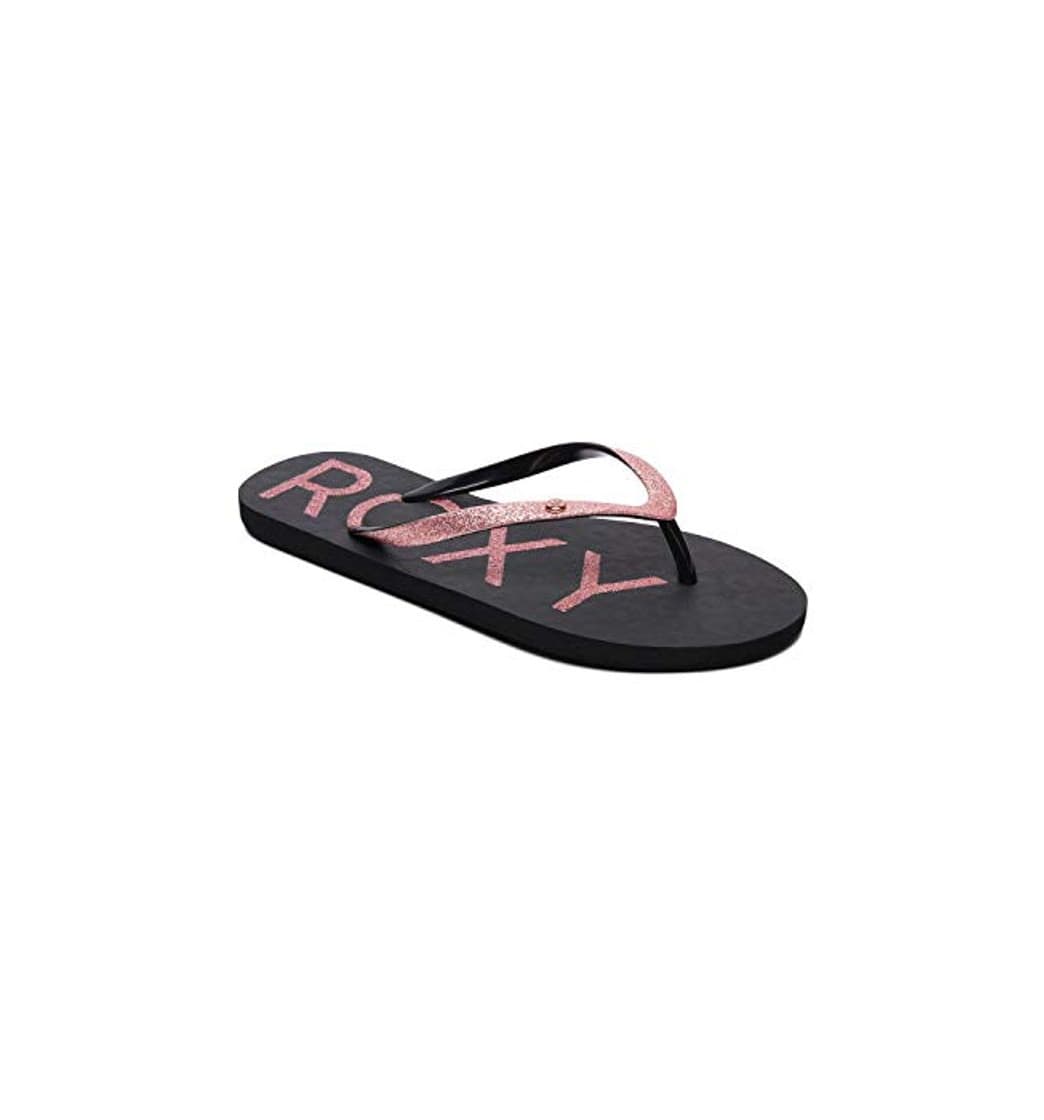 Fashion Roxy Viva Glitter IV, Zapatos de Playa y Piscina para Mujer, Negro