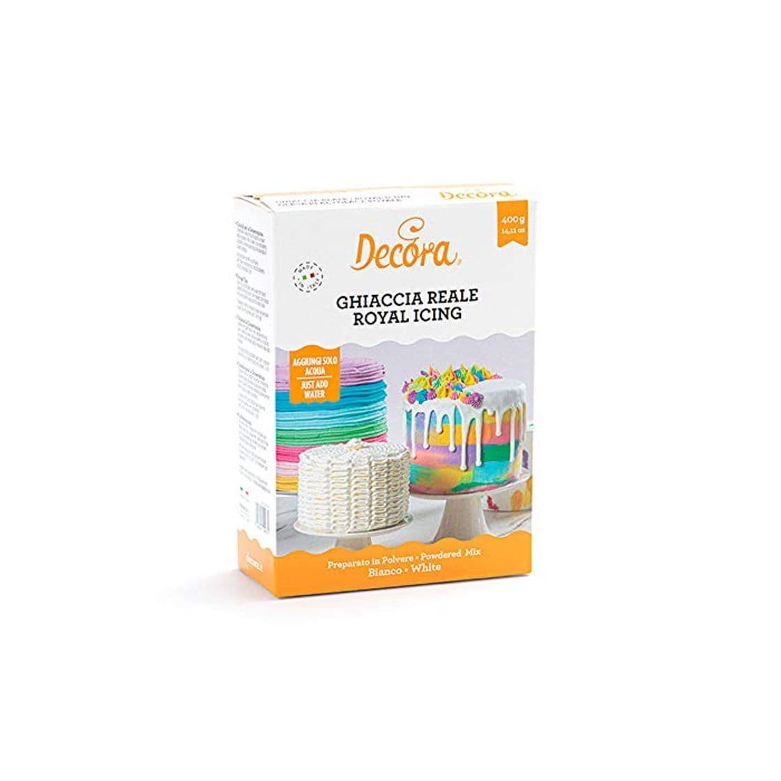 Producto Decora Glasa Real Nueva Fórmula 400 g