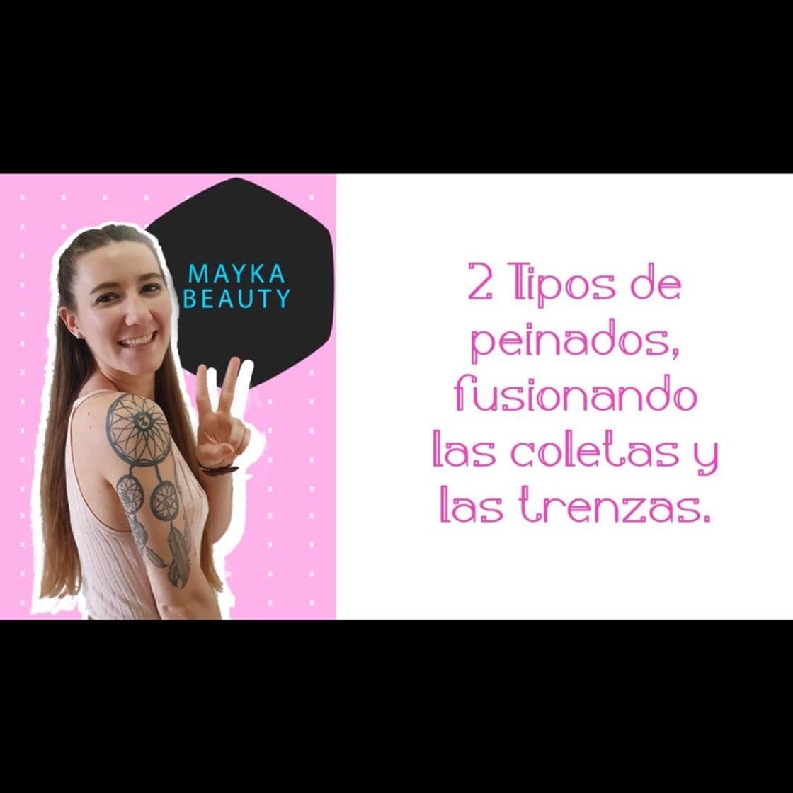 Moda 2 Tipos de peinados FUSIONANDO LAS TRENZAS Y LAS COLETAS