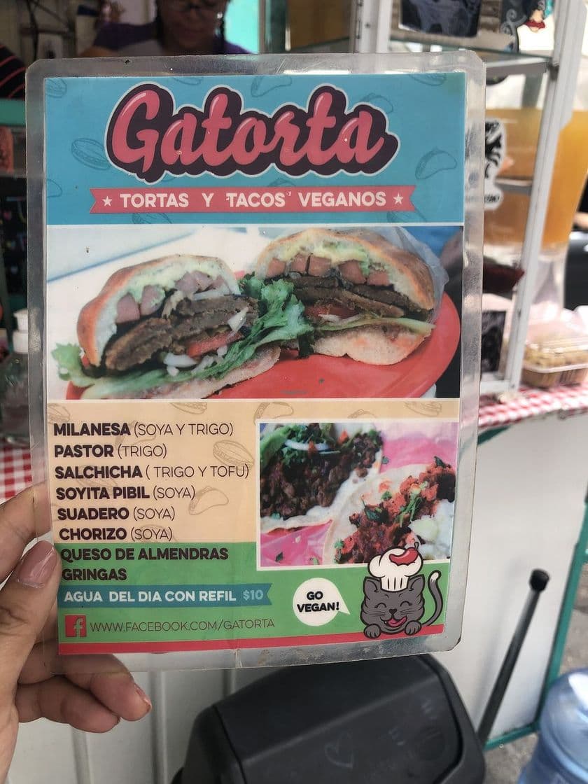 Restaurants Gatorta (vegan tacos)