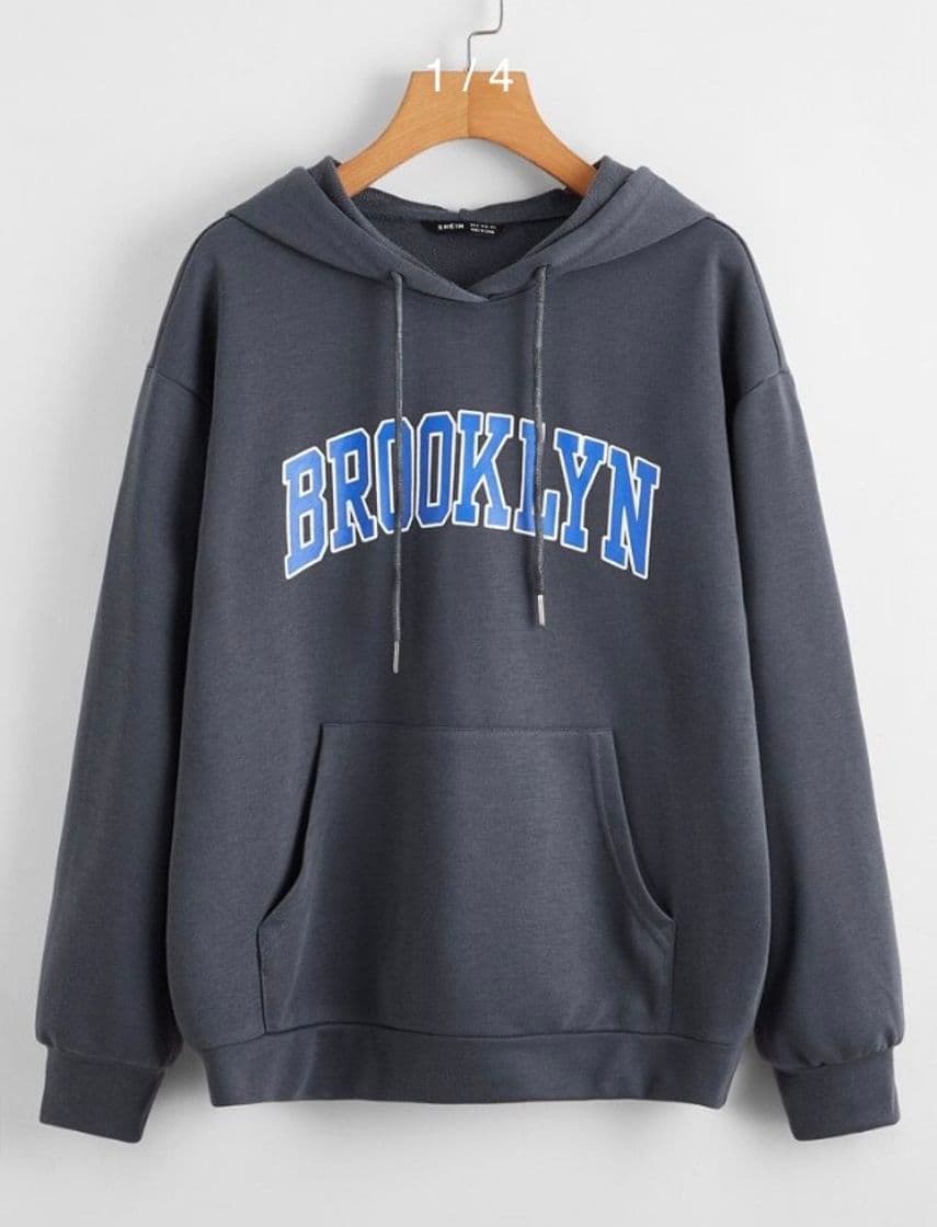 Moda Sudadera SHEIN Brooklyn 