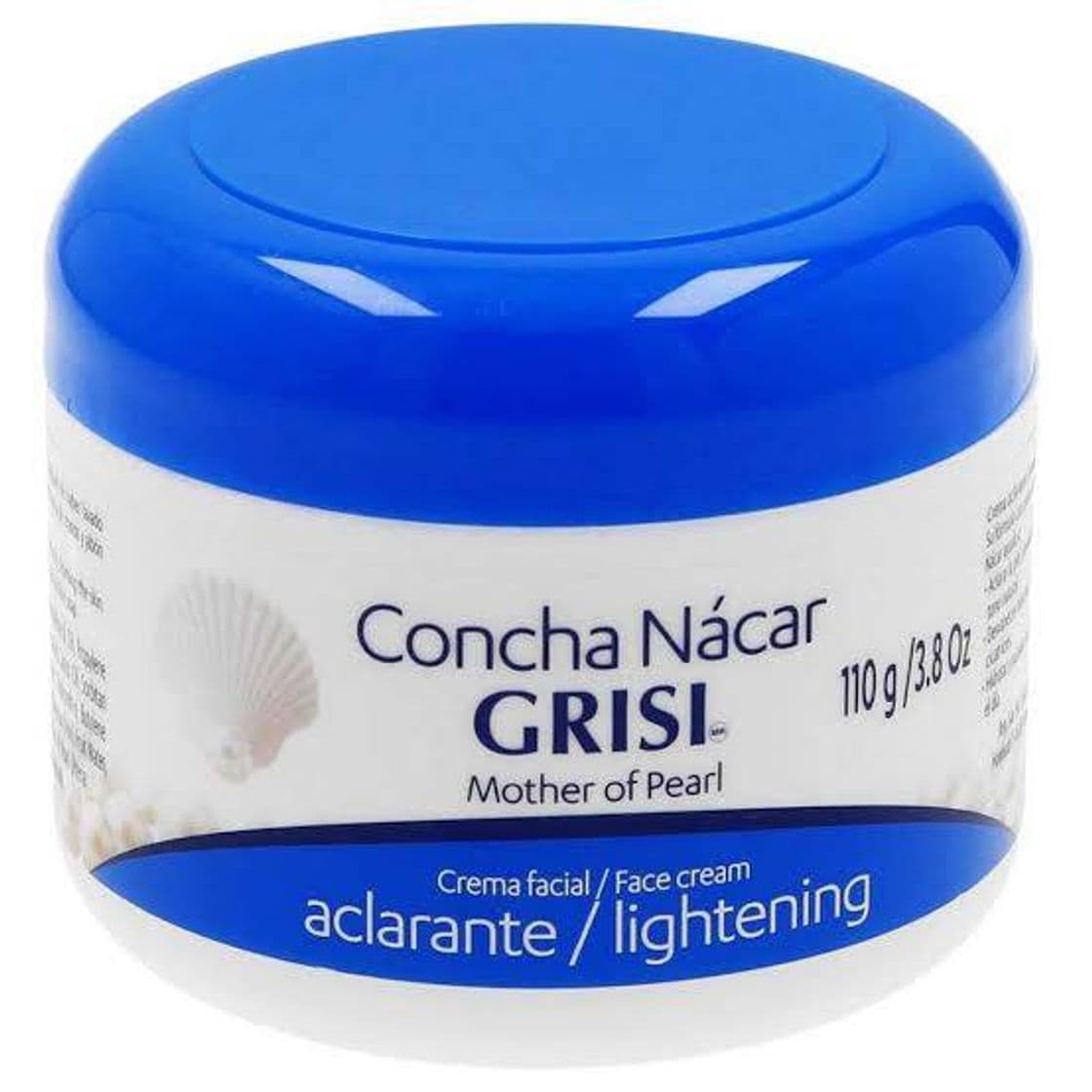 Fashion Crema facial aclarante concha nácar - Grisi