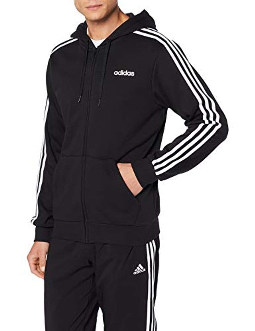 Producto adidas Essentials 3-Stripes Track Top Men Sudadera con Capucha y Cremallera, Hombre,