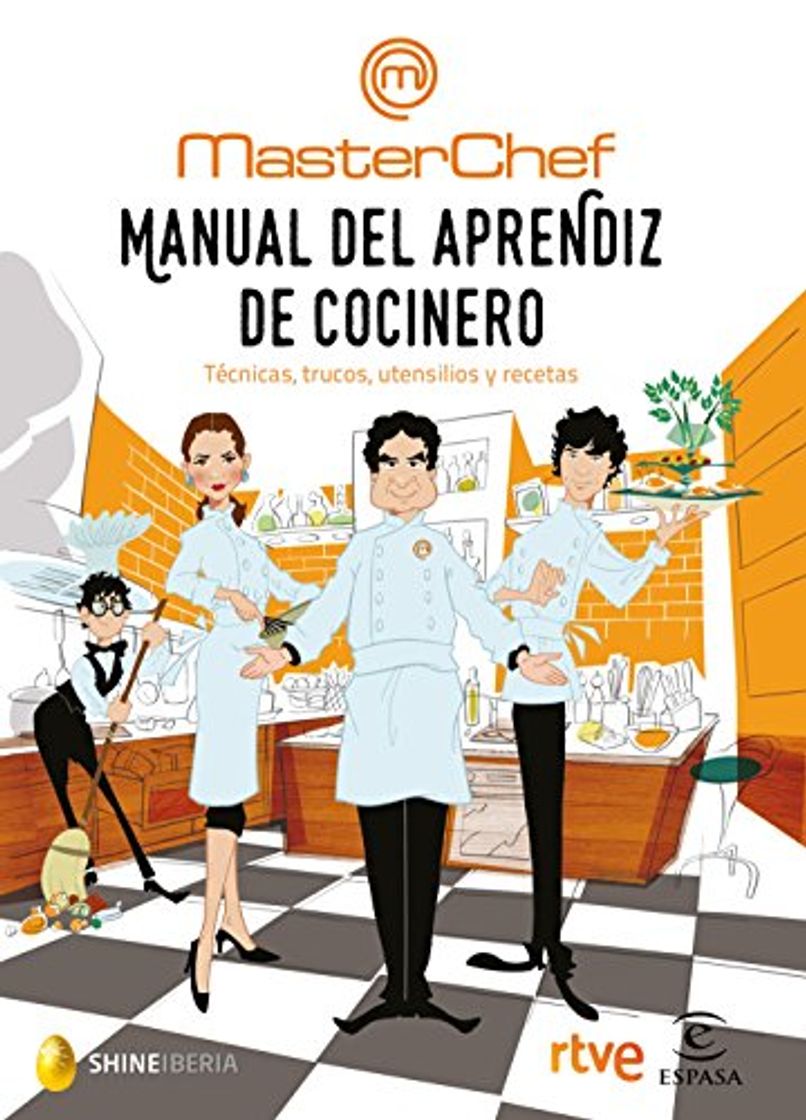 Libro Manual del aprendiz de cocinero: Técnicas, trucos, utensilios y recetas