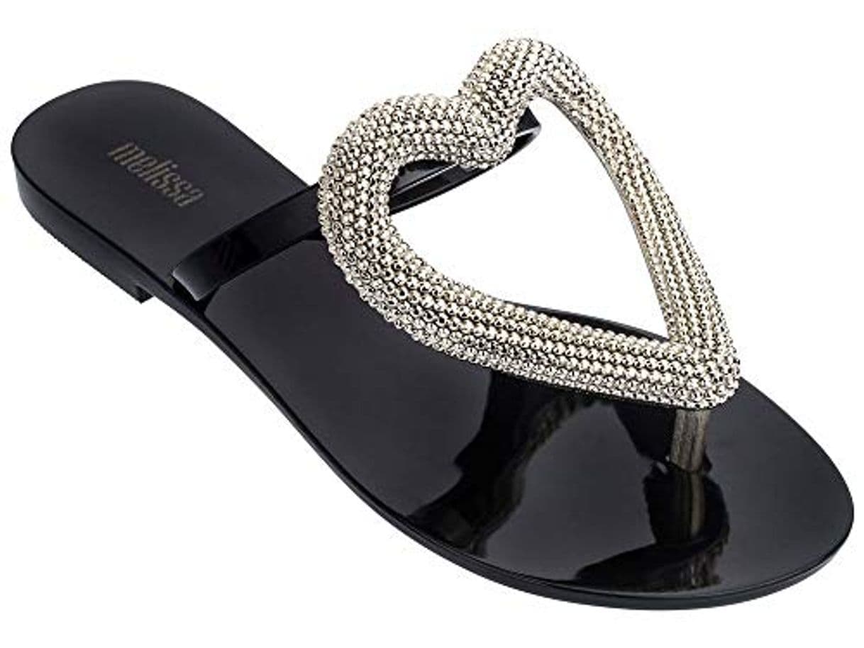 Fashion Melissa Big Heart - Chanclas de plástico para mujer