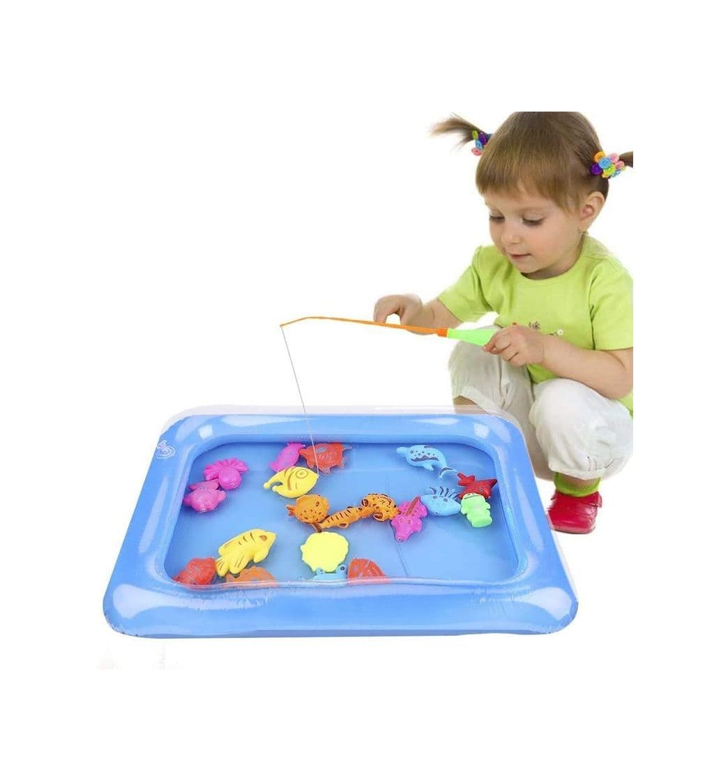 Producto GOLDGE 42PCS Juguete de Pesca para Niño