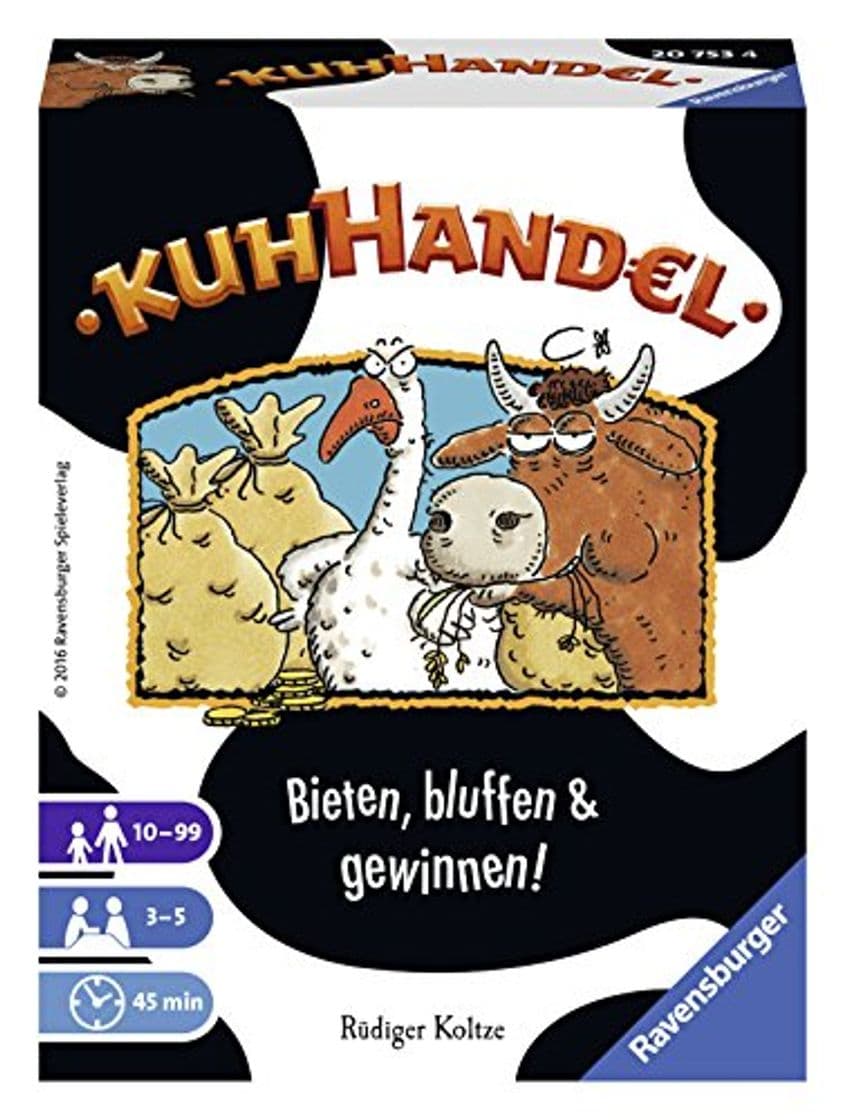 Producto Ravensburger 20753 Kuhhandel - Juego de Cartas