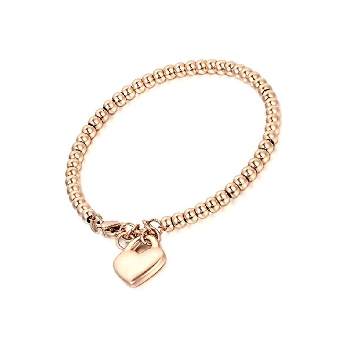 Product Cupimatch Pulsera Mujer Tous Mujer Oro Rosa Joyeria Corazón Acero Inoxidable Brazalete