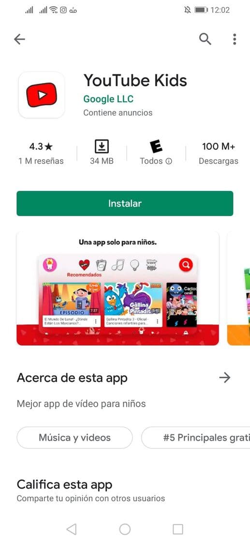 App YouTube Kids - Apps on Google 