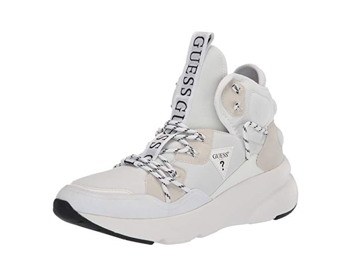 Moda Guess Tenso tenis para hombre, Blanco