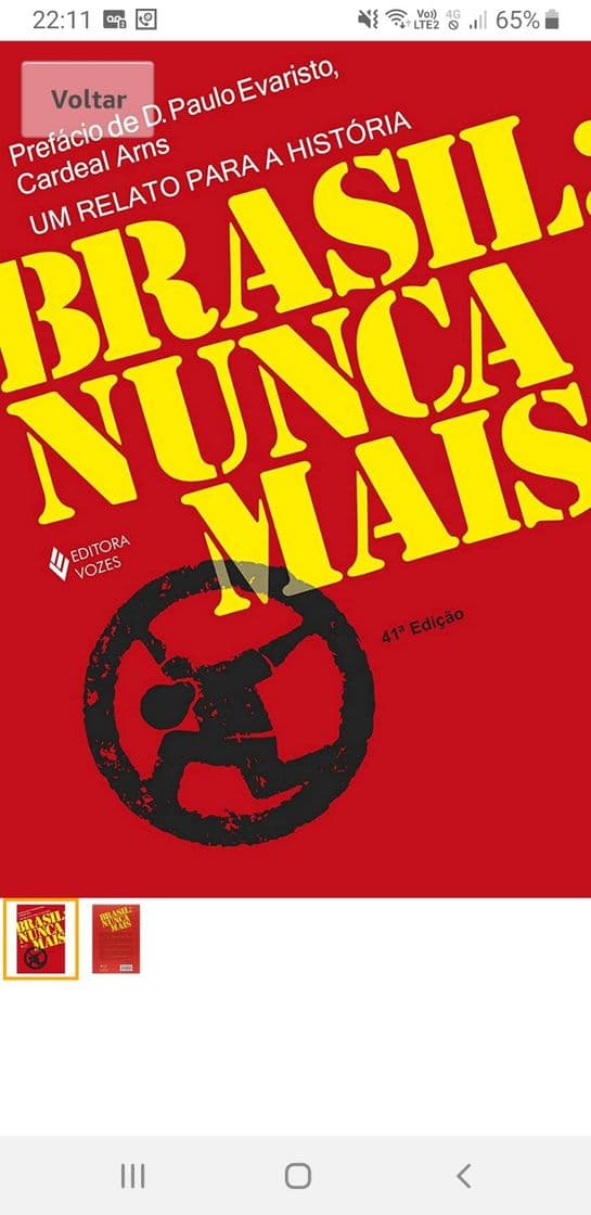 Libro Livro ditadura nunca mais 