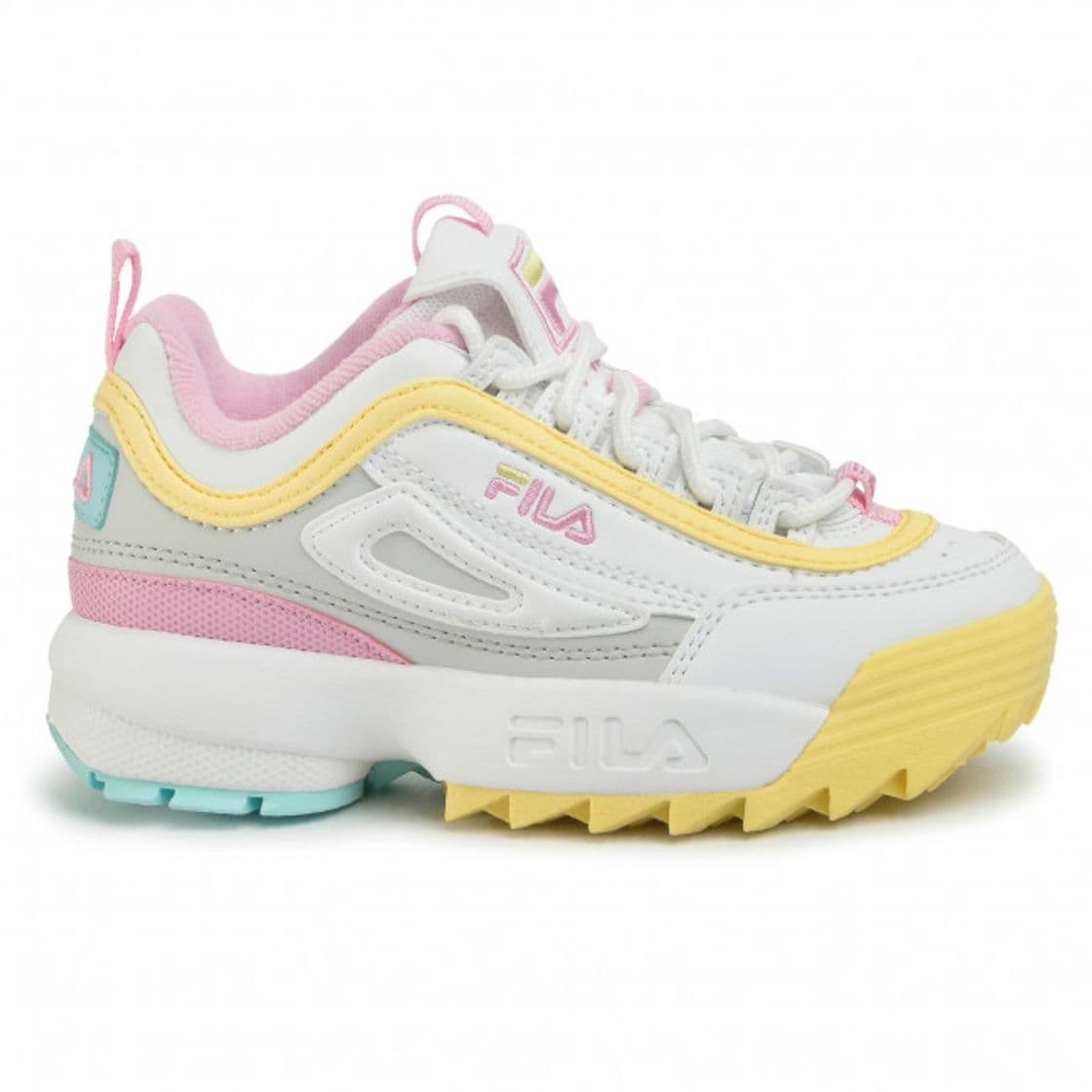 Producto Zapatos de niña FILA Disruptor CB JR en Cuero Blanco 1010850