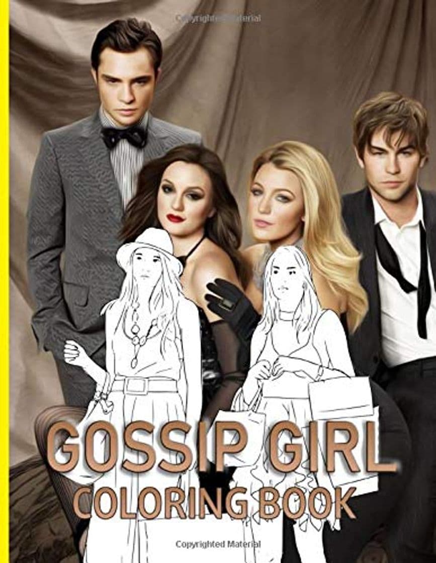 Book Gossip Girl Coloring Book: The Color Wonder An Adult Coloring Book ,