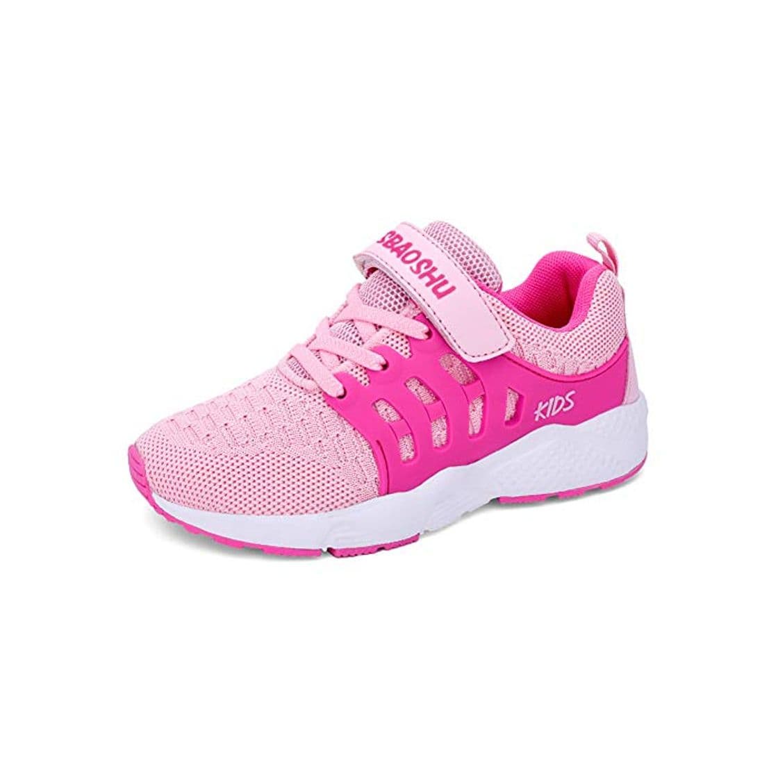 Fashion YUHUAWYH Niños Niñas Zapatillas de Deporte Moda para Niñas Zapatillas de Correr Transpirables Unisex para Niños Ligeras Zapatillas Deportivas