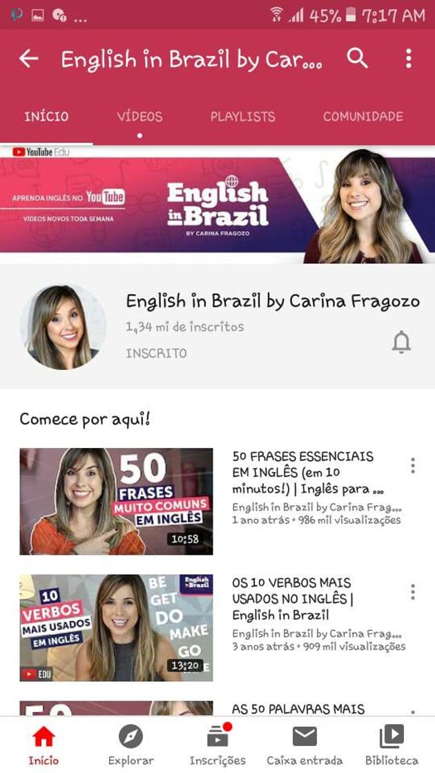 Moda English in Brazil by Carina Fragozo - YouTube