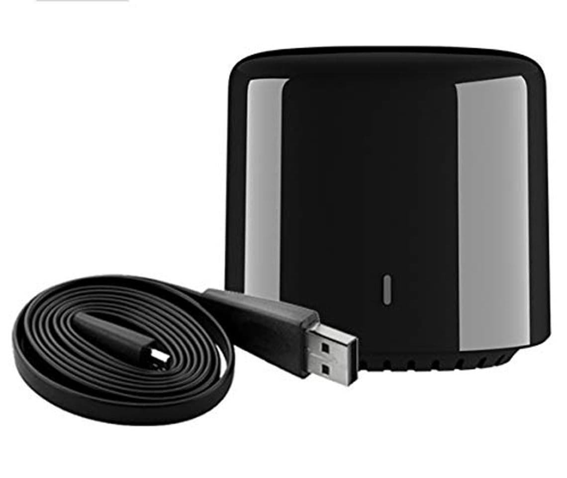 Product BestCon RM4C Broadlink RM mini4 Smart Home Hub WiFi IR Mando a Distancia Universal con Alexa Google Home Control de Voz Compatible con Smartphones iOS Android Broadlink RM4C Negro