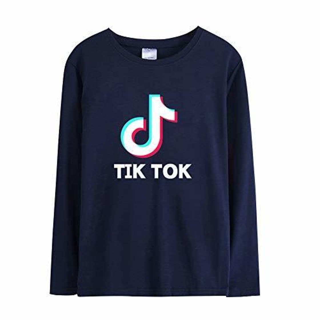 Producto Aibayleef TIK TOK Camisetas Manga Larga Sueter Top T-Shirt Basic tee Shirt