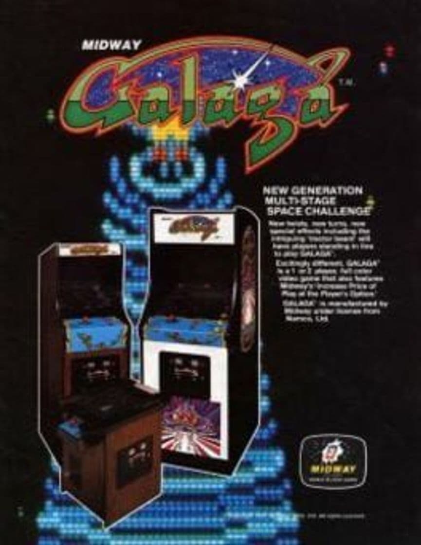 Videojuegos Galaga