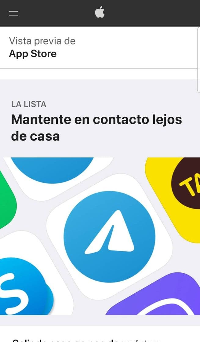 App Mantente en contacto lejos de casa - App gratis