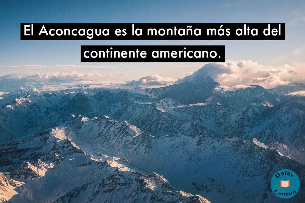 Moda La montaña más alta de América. - Dato de interés